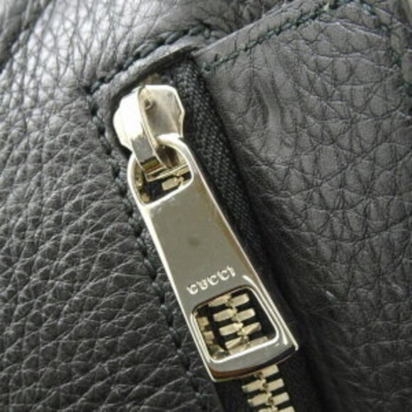 Gucci Shoulder Bag Crossbody Black Leather - Picture 6 of 10